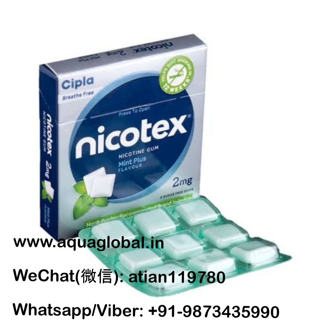 Nicotex-2mg Mint Plus